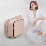 Mixi Patent Design Aluminum Frame Suitcase Carry On Rolling Luggage