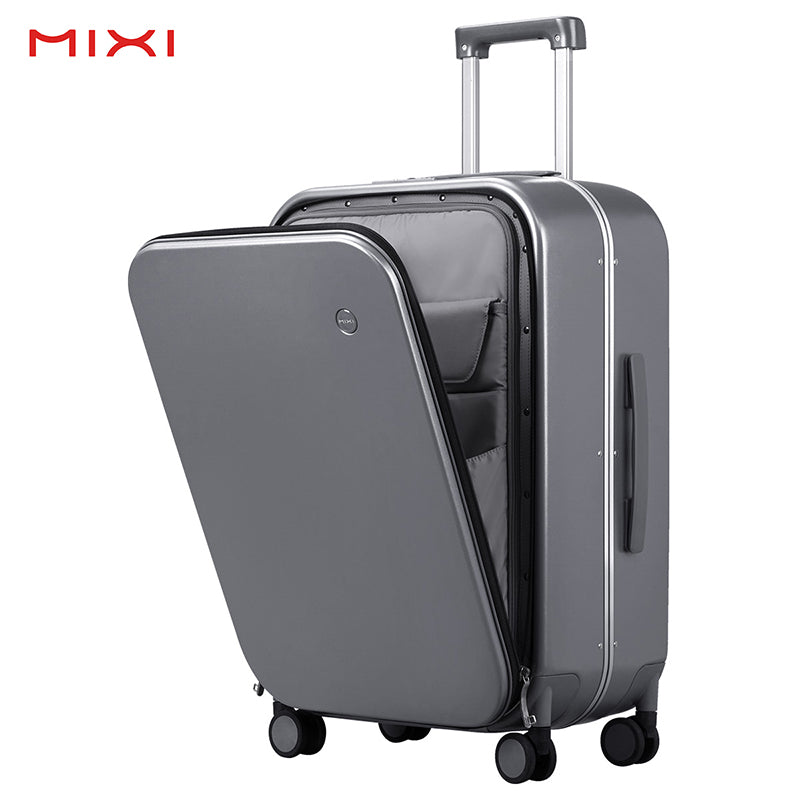 Mixi Patent Design Aluminum Frame Suitcase Carry On Rolling Luggage  Beautiful Boarding Cabin 18 20 24 Inch M9260 - AliExpress