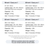 Mixi Patent Design Aluminum Frame Suitcase Carry On Rolling Luggage