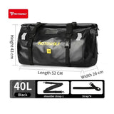 Motorcycle Waterproof Tail Bag Travel Outdoor Dry Luggage Roll Pack