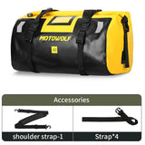 Motorcycle Waterproof Tail Bag Travel Outdoor Dry Luggage Roll Pack