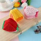 New Cute Fruit Wallet Plush Coin Purse Women Change Purse Money Bag