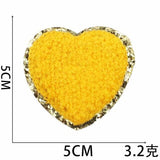Bag Embroidery Accessory | Sequin Heart Patch | Embroidery Bag Patch |