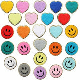 Bag Embroidery Accessory | Sequin Heart Patch | Embroidery Bag Patch |