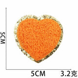 Bag Embroidery Accessory | Sequin Heart Patch | Embroidery Bag Patch |