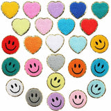 Bag Embroidery Accessory | Sequin Heart Patch | Embroidery Bag Patch |