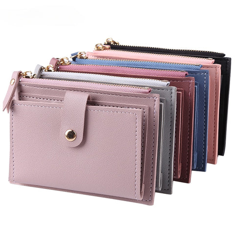 New Ultra thin Wallets for Women Luxury Texture Fashion Coin Purses