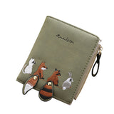 Wallet Women lovely Cute Animals