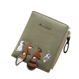 Wallet Women lovely Cute Animals