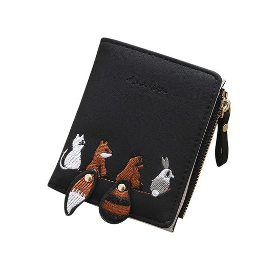 Wallet Women lovely Cute Animals