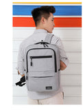 Business casual shoulder backpack USB charging large capacity bag outdoor line bag men and women new computer bag