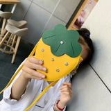 Children's bag 2020 female cartoon cute strawberry girls Messenger bag fashion backpack Princess Yangqi purse