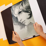 Sketch model 4K backpack beauty style special sketch portable speed-write board sketch 8K folding paint can be back