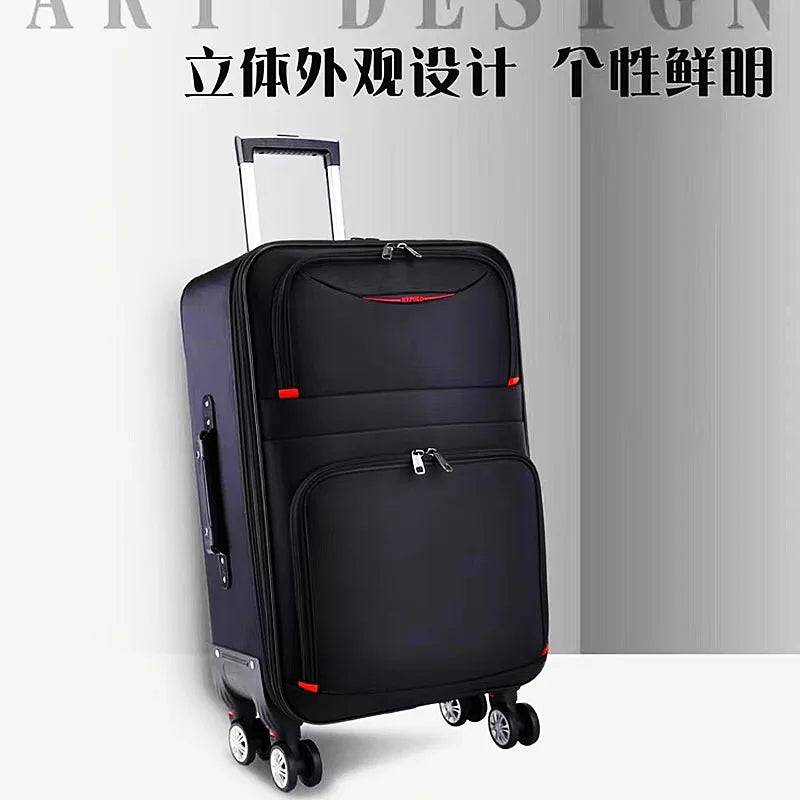 Waterproof rolling luggage sales