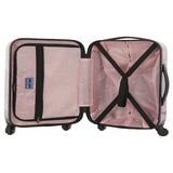 New Luggage Voguish 20" Hard-Side Rolling Luggage Collection - Travel Carry-On for Trips