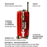 Suitcase Aluminium Sash Luggage 2023 New Travel Suitcase Fashion