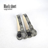 TANQU Long Short flat Faux Snake Skin handles for Obag Adjustable