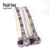TANQU Long Short flat Faux Snake Skin handles for Obag Adjustable