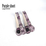 TANQU Long Short flat Faux Snake Skin handles for Obag Adjustable