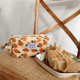 Travel Bag Women Cosmetic Organizer Bag | Corduroy Cosmetics Organizer