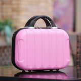 XZAN 17 Inch Small Suitcase on Wheels Ladies 14 inch Mini Cabin