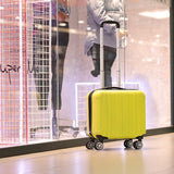 XZAN 17 Inch Small Suitcase on Wheels Ladies 14 inch Mini Cabin