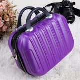 XZAN 17 Inch Small Suitcase on Wheels Ladies 14 inch Mini Cabin