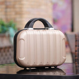 XZAN 17 Inch Small Suitcase on Wheels Ladies 14 inch Mini Cabin