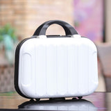 XZAN 17 Inch Small Suitcase on Wheels Ladies 14 inch Mini Cabin