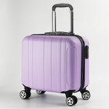 XZAN 17 Inch Small Suitcase on Wheels Ladies 14 inch Mini Cabin