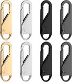 Zipper Pull Replacement, 8 Pieces Detachable Zipper Pull Tabs For
