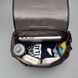 Donna Leather Diaper Bag