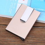 luxury credit card holder Men Women Aluminum Slim