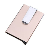 luxury credit card holder Men Women Aluminum Slim