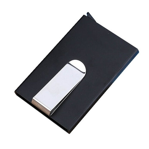 luxury credit card holder Men Women Aluminum Slim