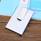 luxury credit card holder Men Women Aluminum Slim