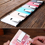 luxury credit card holder Men Women Aluminum Slim