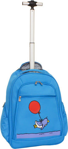 Ed Heck Flying Penuin Wheeled Backpack