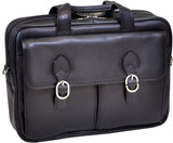 McKlein S Series Kenwood Leather Double Compartment Laptop Case