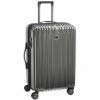 Delsey Paris Chromium Lite 25-Inch Spinner Upright With Expansion (Graphite)