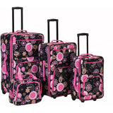 Rockland Luggage Nairobi 4 Piece Luggage Set 