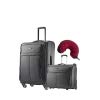 Samsonite Leverage LTE 3 Piece Carry-On Bundle | 25", Wheeled Garment Bag, Travel Pillow