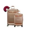 Ricardo Beverly Hills Ocean Drive | 3-Piece Set | 21" and 29" Spinners, Travel Pillow (Sandstone)