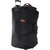 A. Saks 25 Inch Expandable Trolley Duffel (Black/Red)