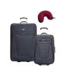 Skyway Epic | 3-Piece Set | 21" and 28" Expandable Uprights, Travel Pillow (Surf Blue)