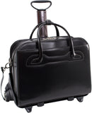 McKlein W Series Willowbrook Leather Wheeled Ladies Case