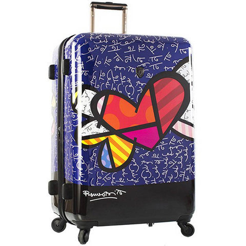 Britto Heart w/Wings 30in Expandable Spinner