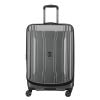 DELSEY Paris Luggage Cruise Lite Hardside 2.0 25" Checked Lightweight Suitcase, Platinum