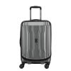DELSEY Paris Luggage Cruise Lite Hardside 2.0 Carry-on Expandable Suitcase, Platinum