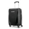 Samsonite Winfield 3 Dlx Hardside Carry On Luggage With Double Spinner Wheels, 20-Inch, Black